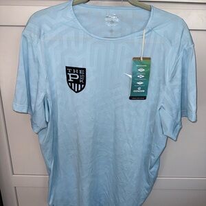 Diadora Performance Tee XL Blue Moisture Wicking Athletic Shirt NWT💙🏃‍♂️🏃‍♀️